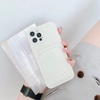 LVOEST etui na telefon iphone 11 12 13 pro max XR x xs max 7 8 plus se 2020 12 mini 12 pro miękki silikonowy portfel wizytownik 6